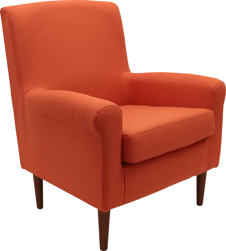 Siamasa Orange Accent Chair