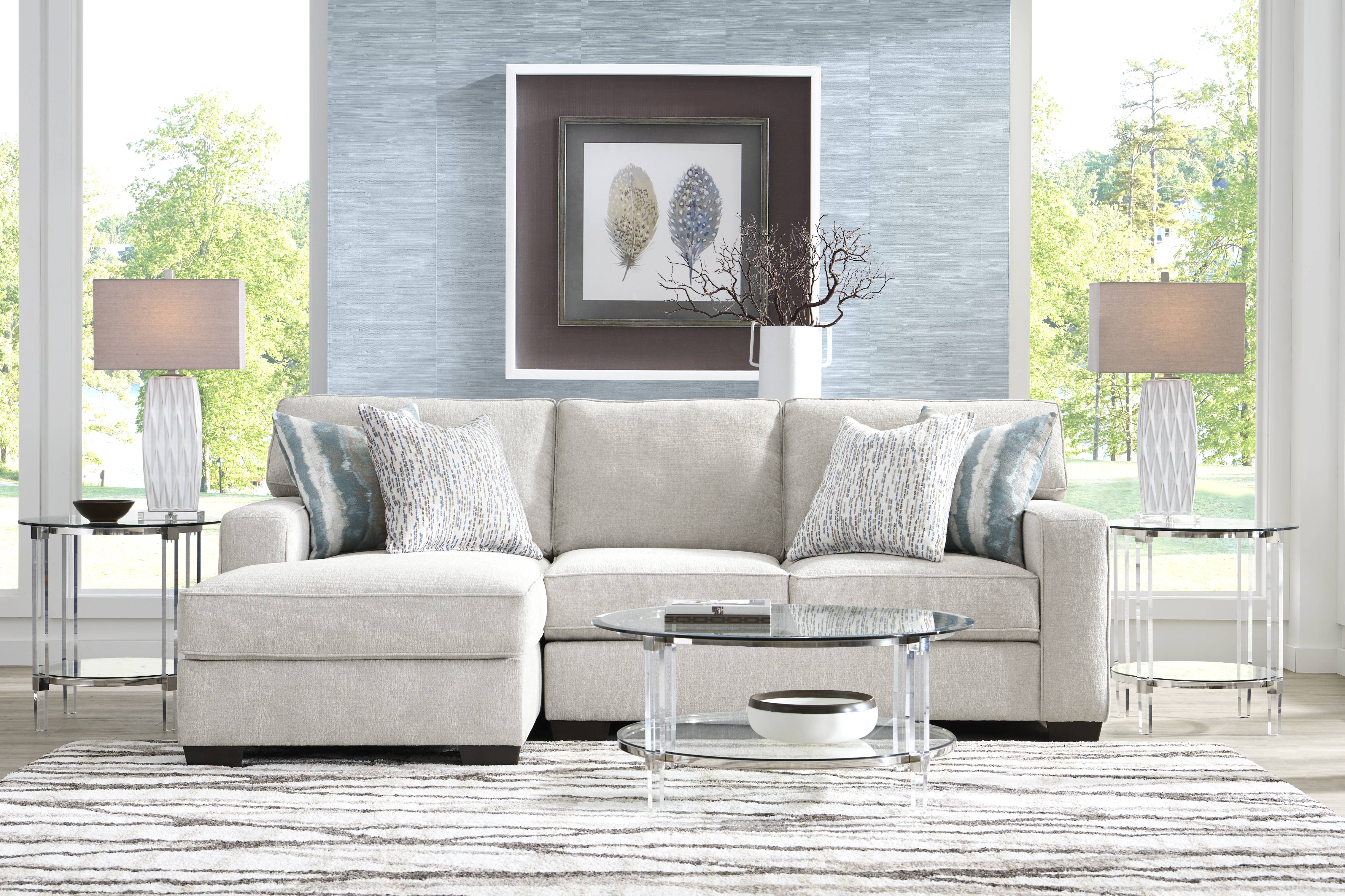 Cynthia Dove 2 Pc Sectional
