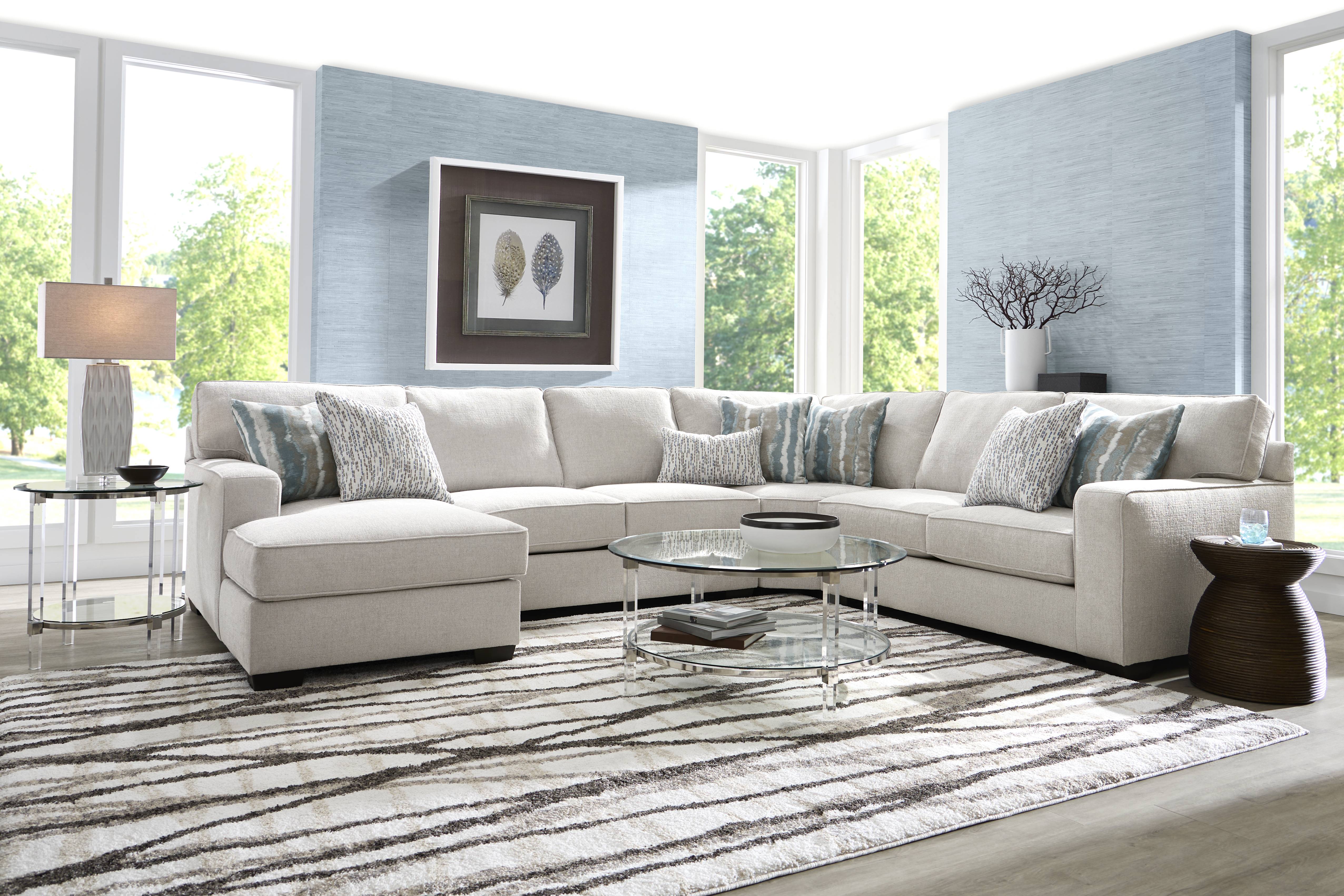 Cynthia Dove 4 Pc Sectional