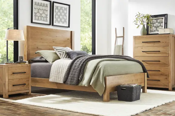 Ithaca Natural 5 Drawer Chest