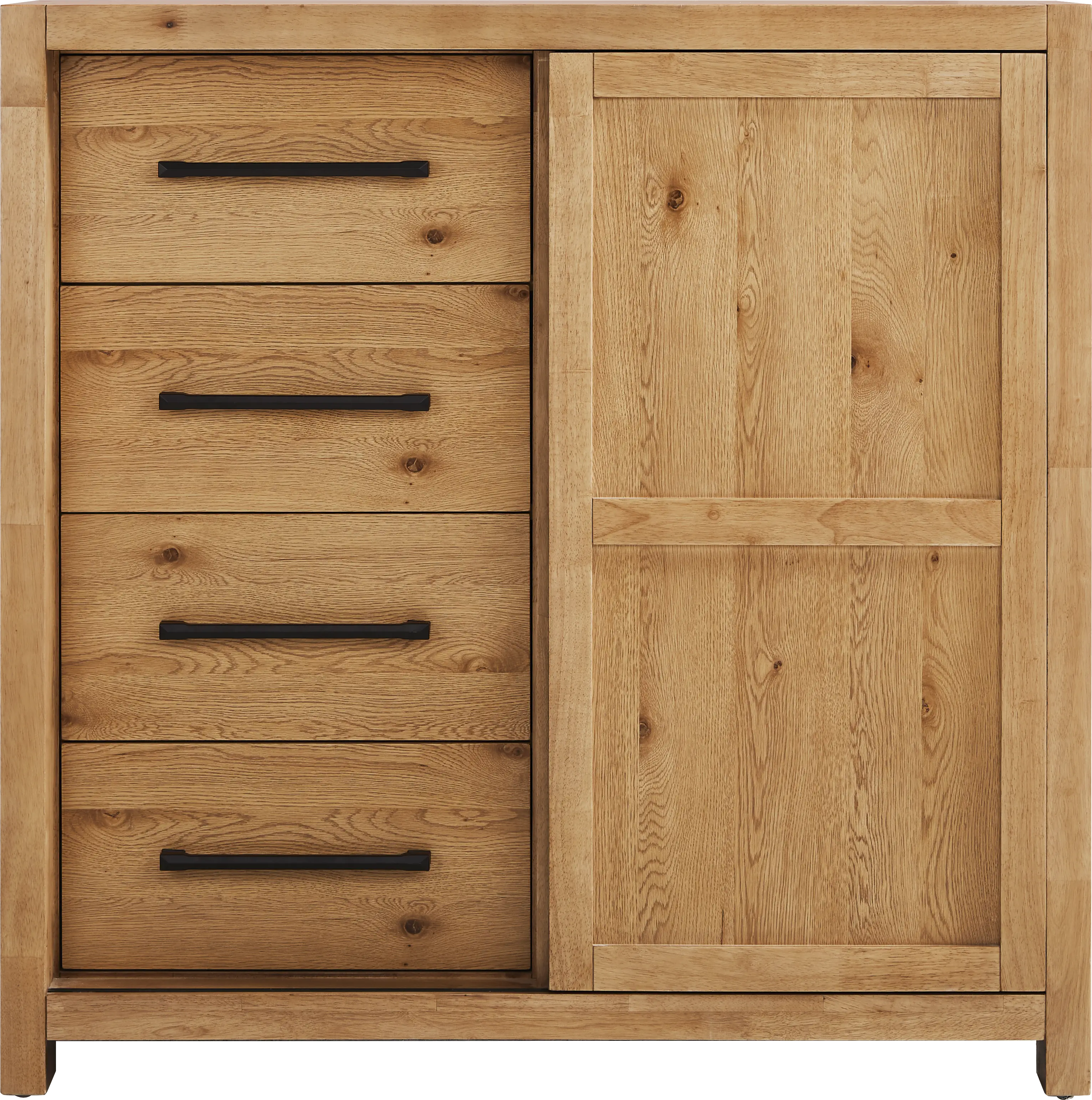 Ithaca Natural 4 Drawer Chest - Thumbnail - Image 1