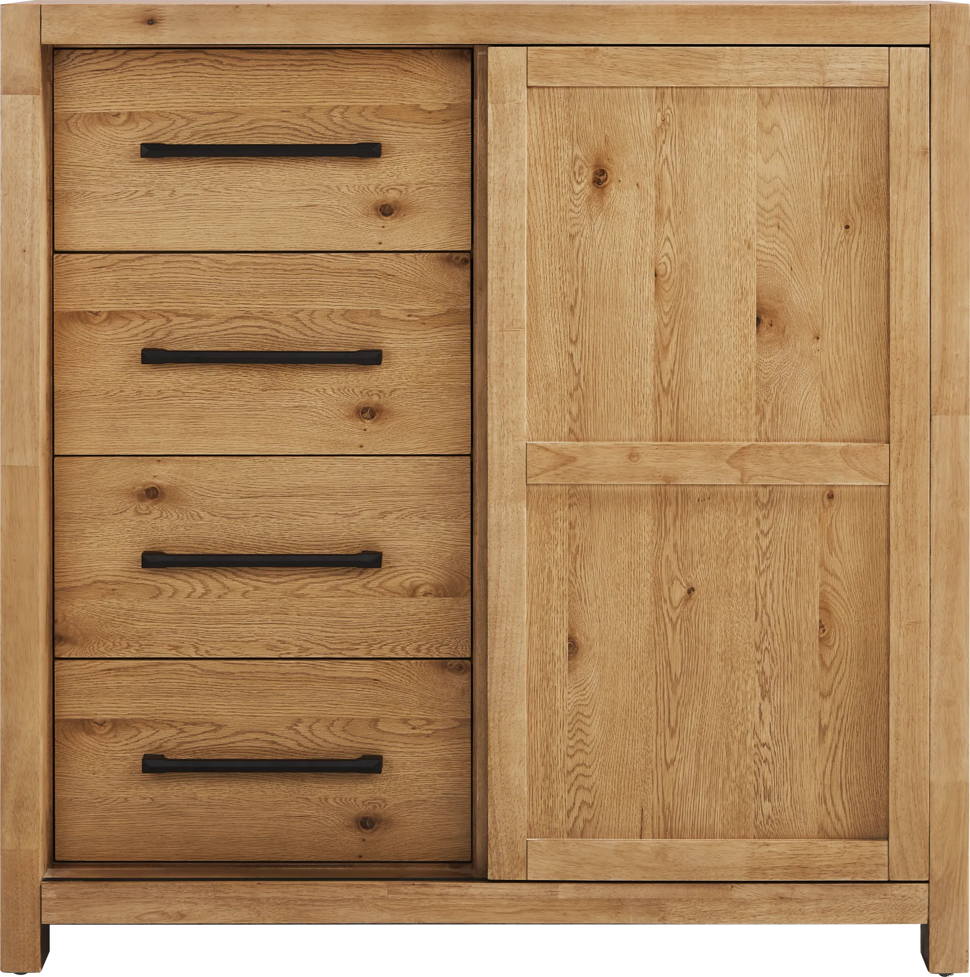 Ithaca Natural 4 Drawer Chest - Image 1