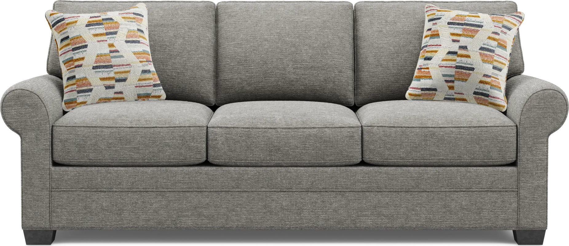 Bellingham Gray Textured Sofa