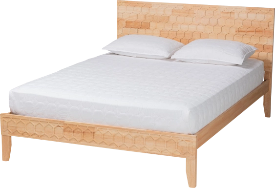 Mosholder Brown Queen Bed