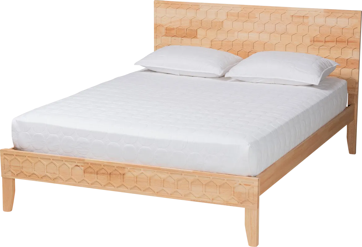 Mosholder Brown Queen Bed