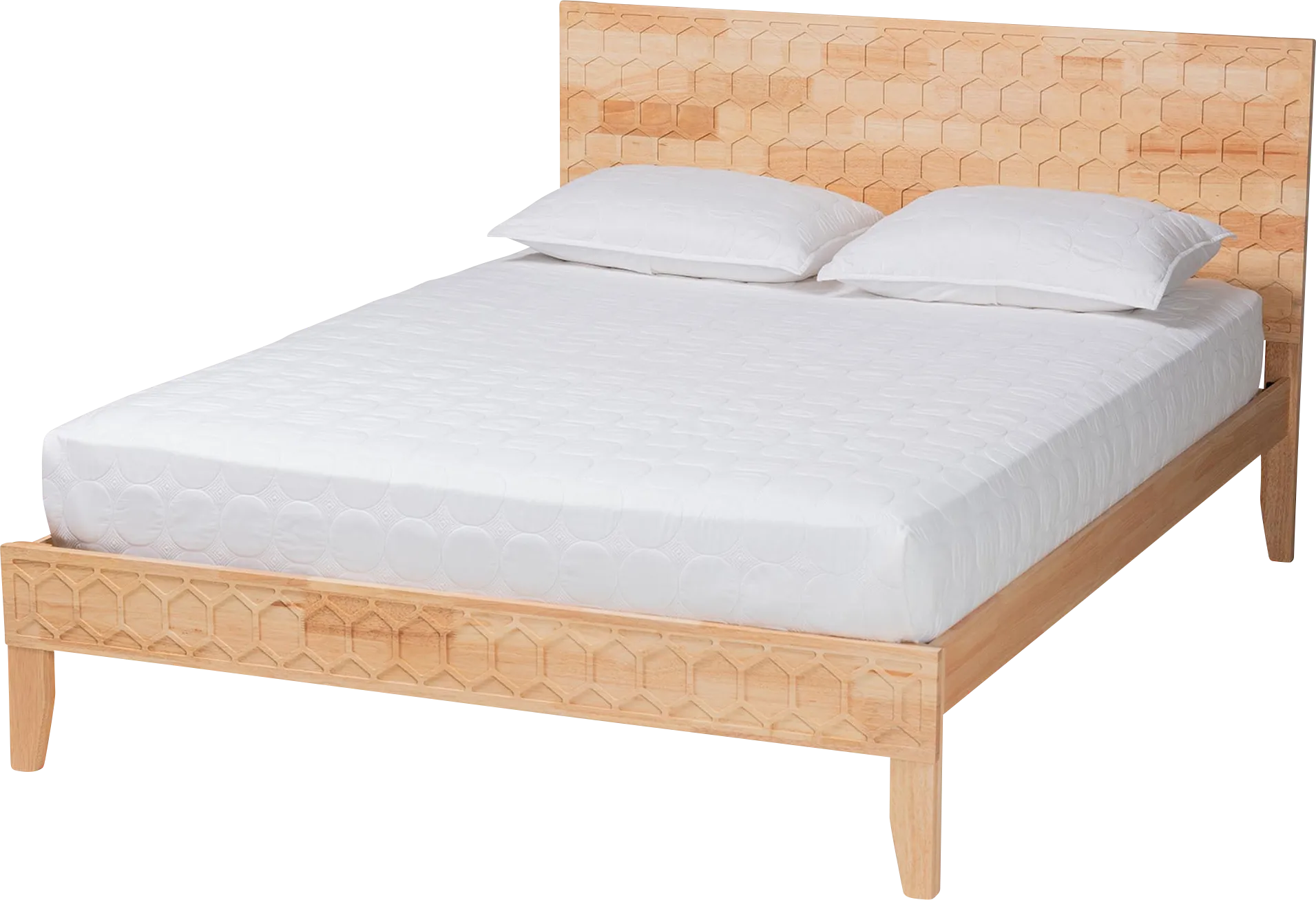 Mosholder Brown Queen Bed - Image 1