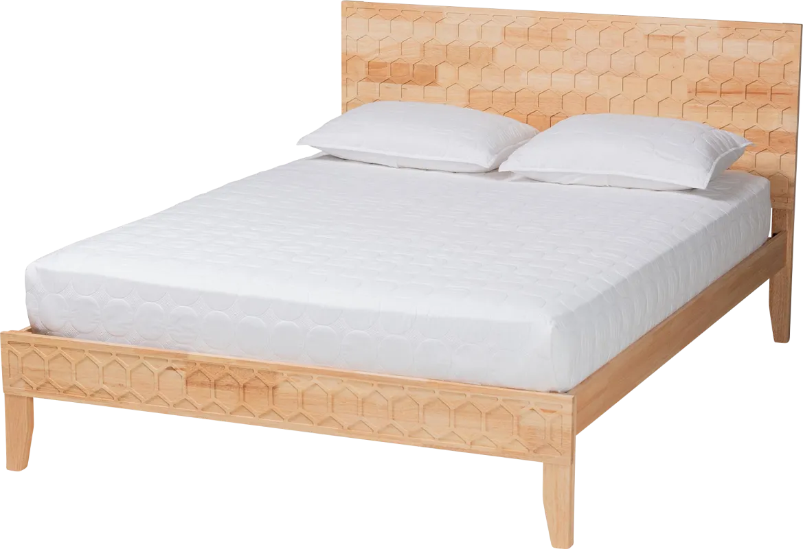 Mosholder Brown King Bed