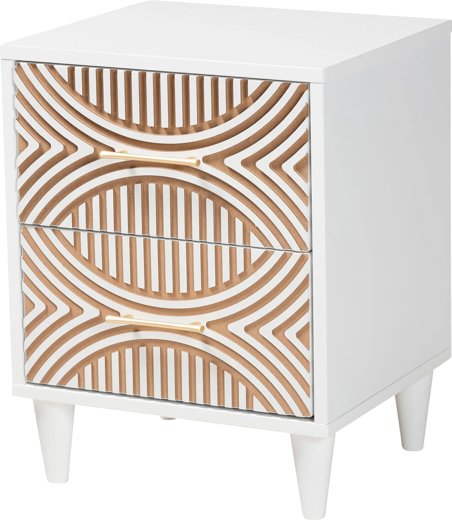 Naugle White Nightstand - Thumbnail - Image 1