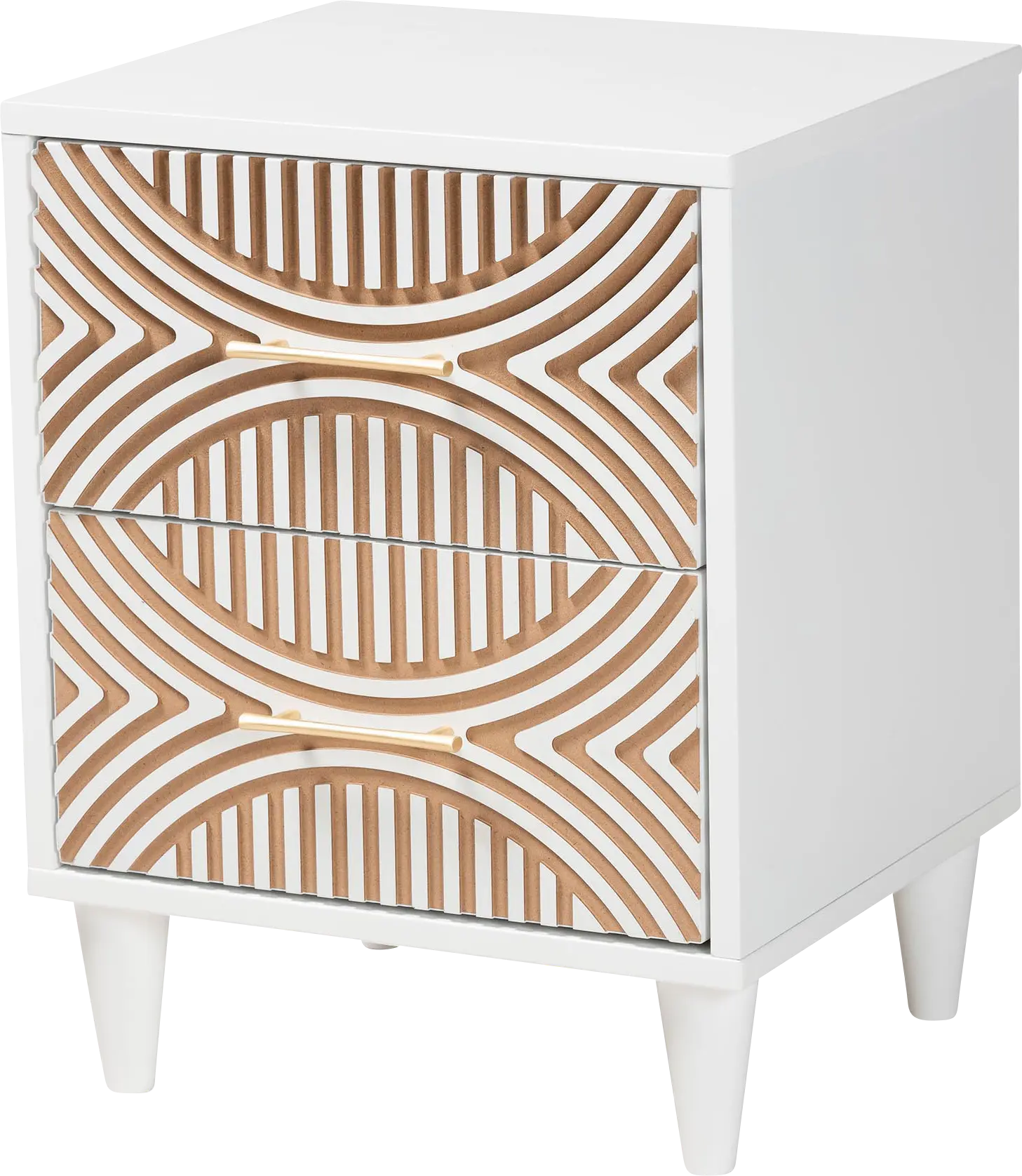 Naugle White Nightstand