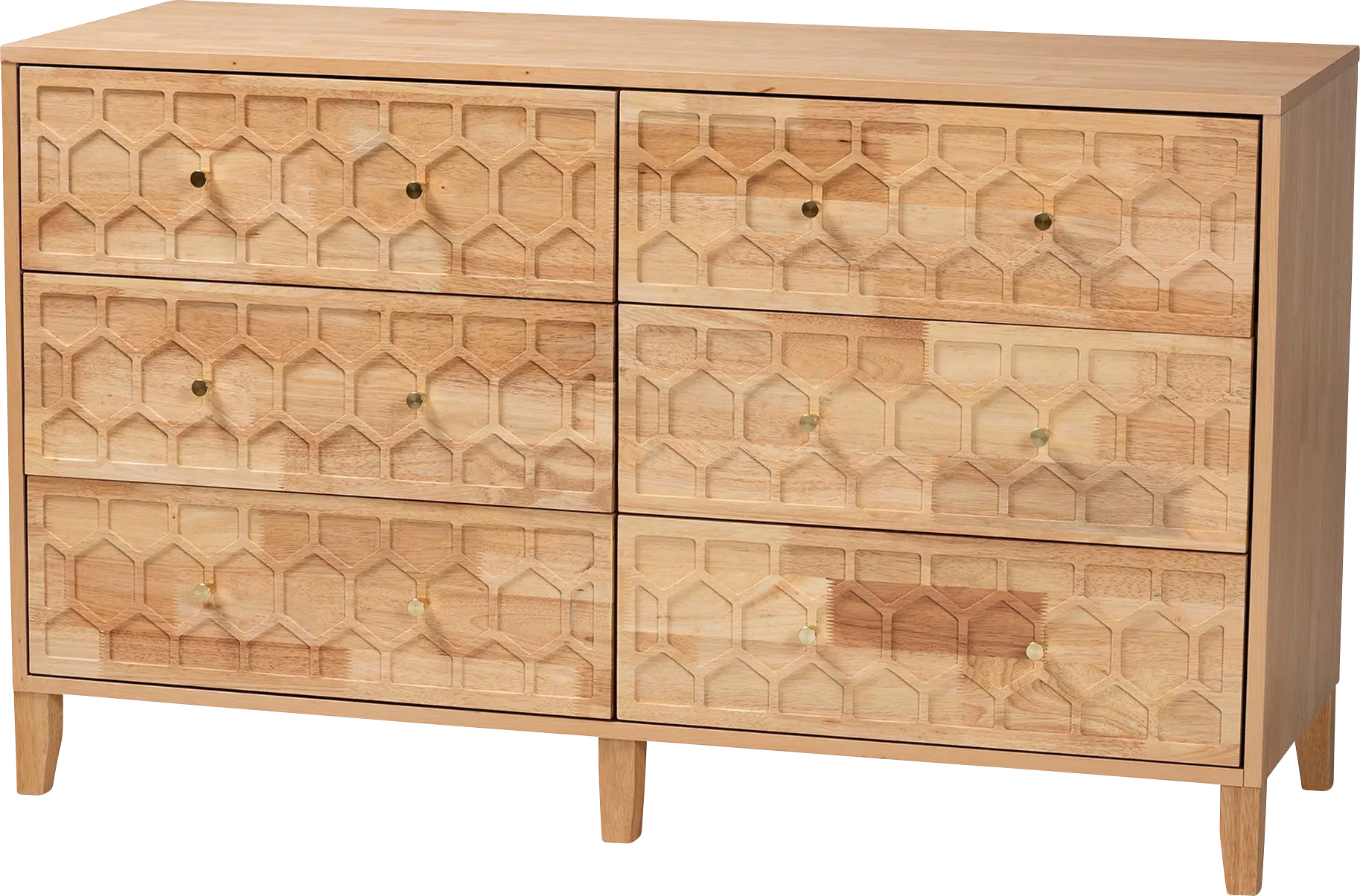 Mosholder Brown Dresser - Image 1