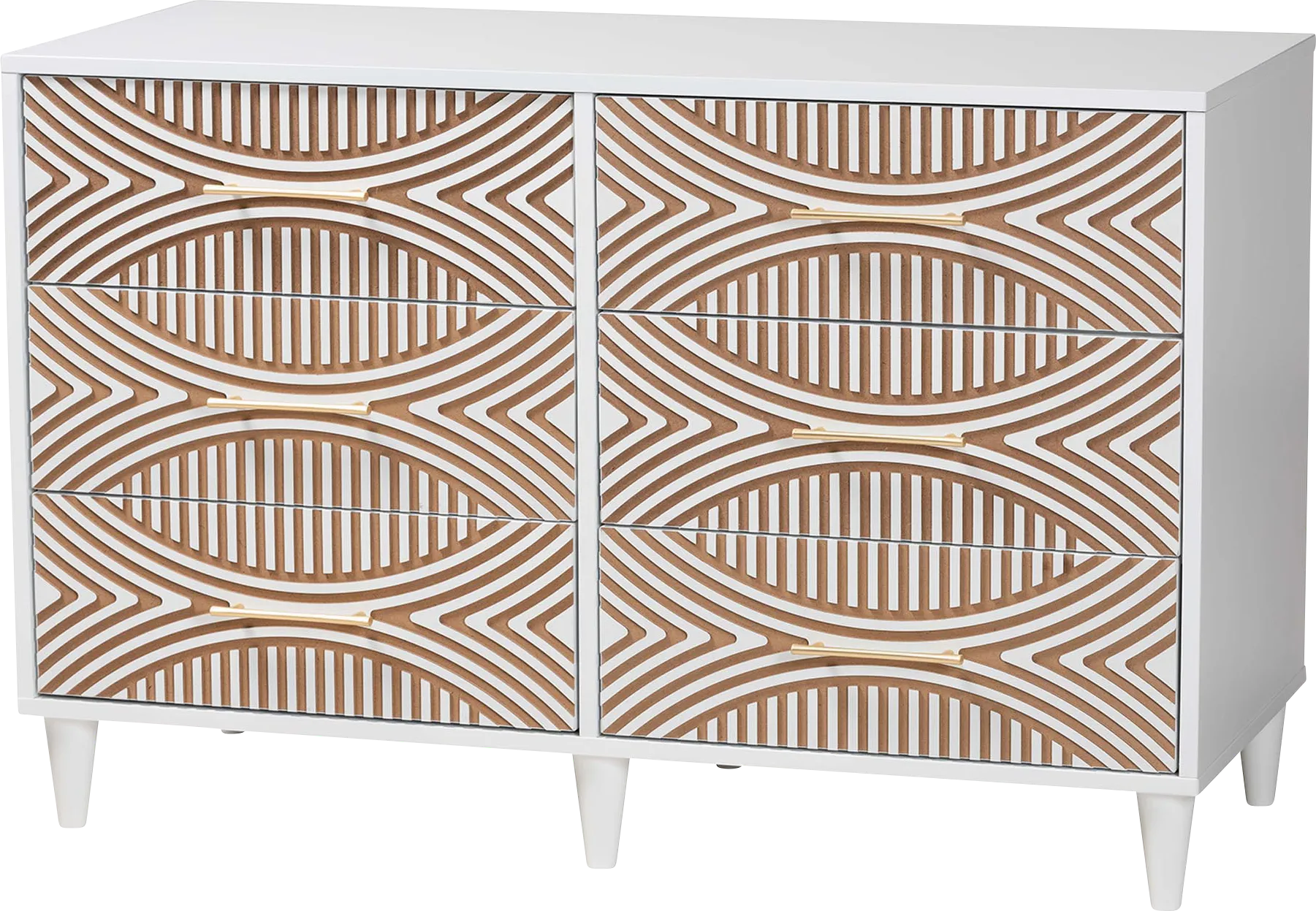 Naugle White Dresser - Thumbnail - Image 1