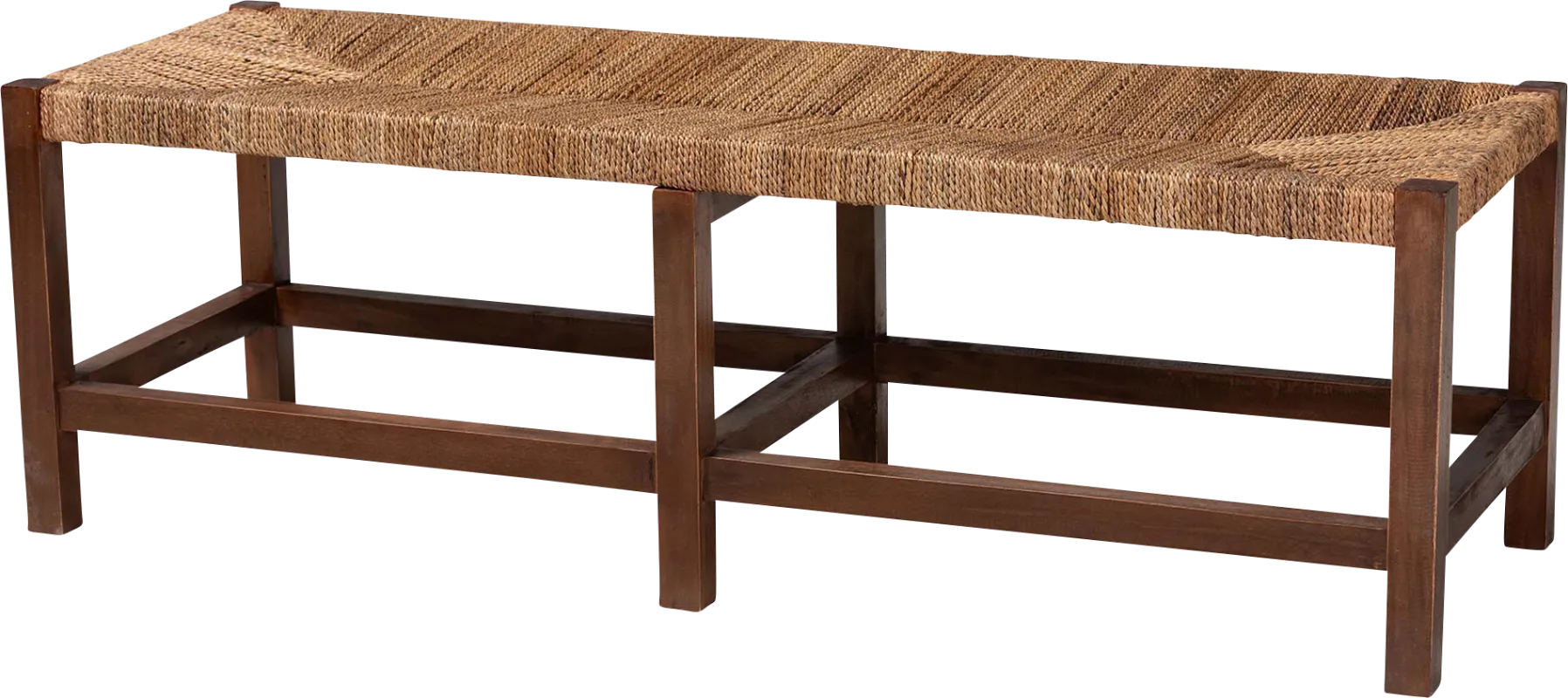 Ihmsen Brown Accent Bench