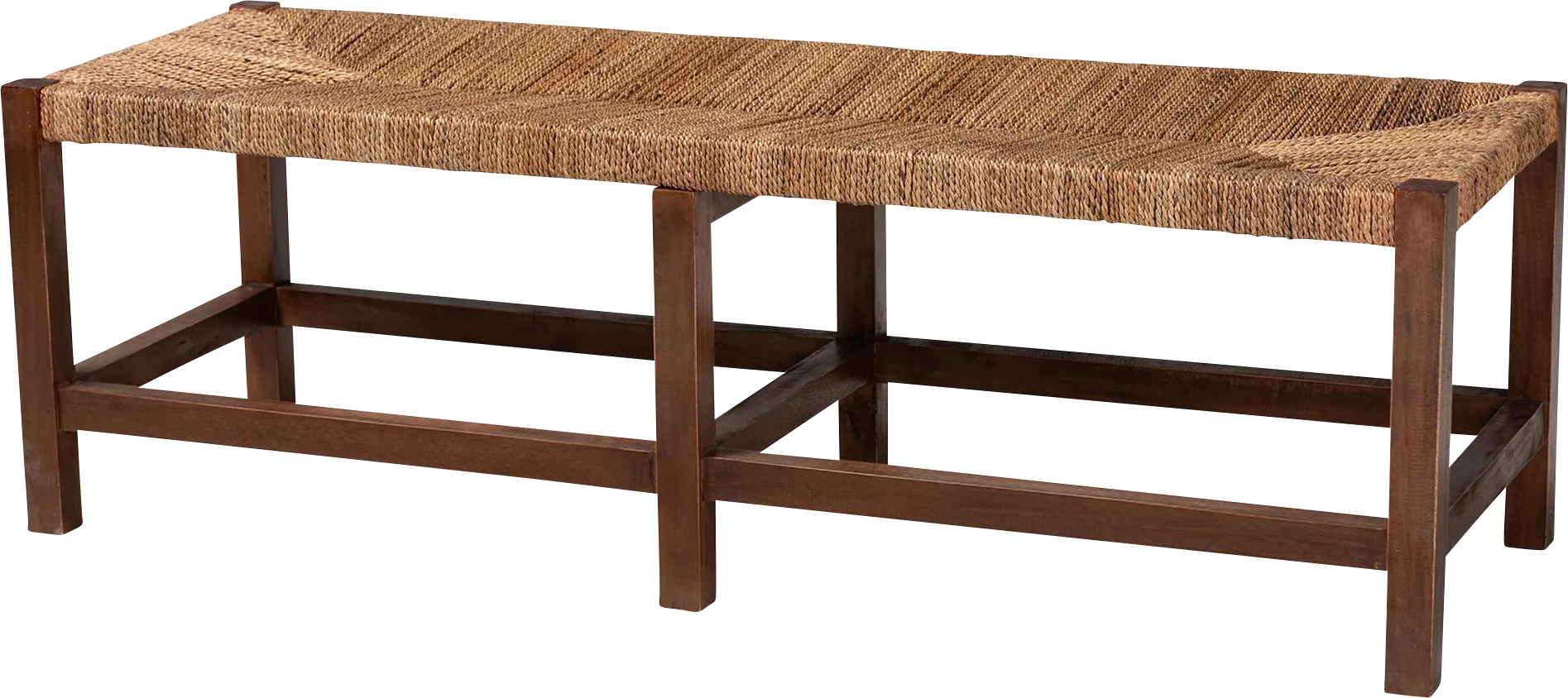 Ihmsen Brown Accent Bench - Image 1