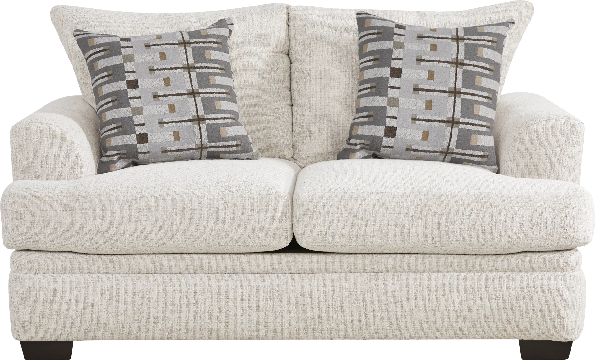 Cooper White Loveseat - Image 2