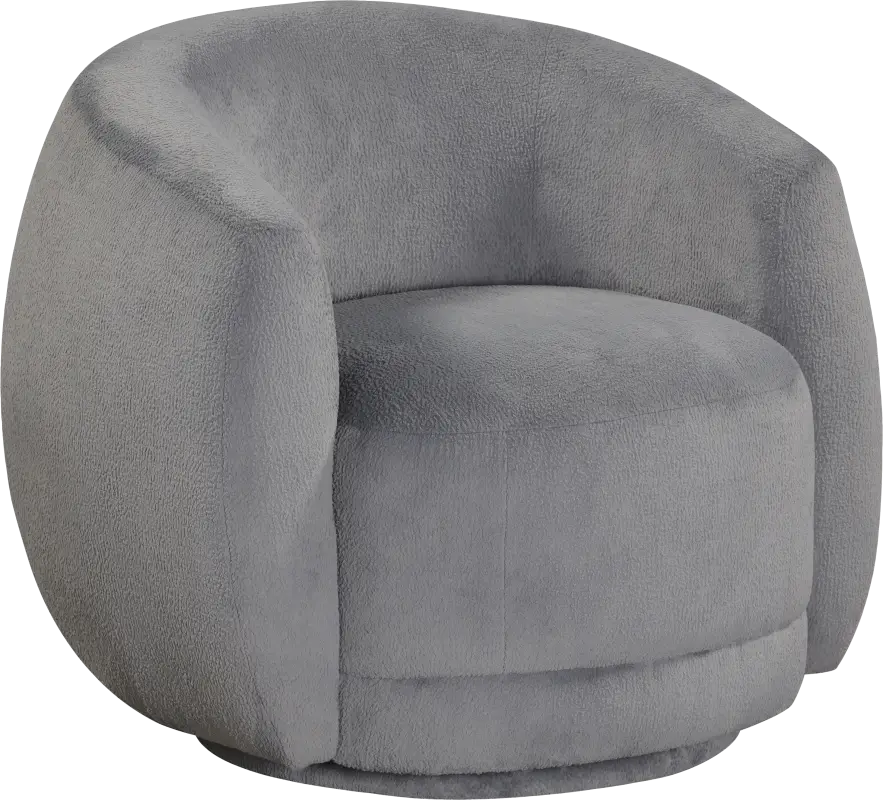 Kids Ripley Gray Swivel Chair
