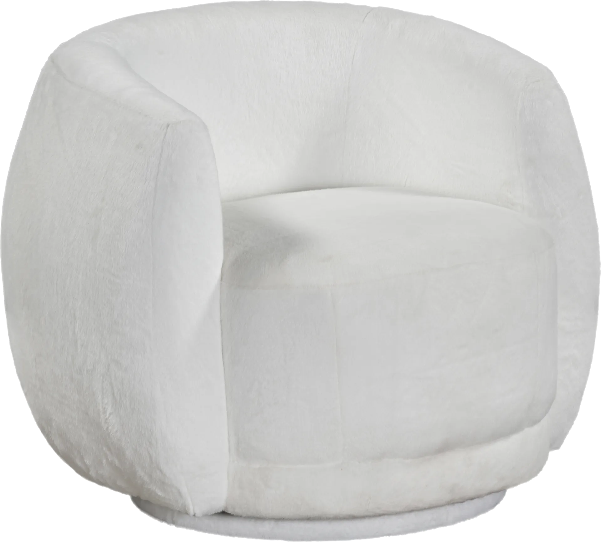 Kids Ripley White Swivel Chair - Image 1