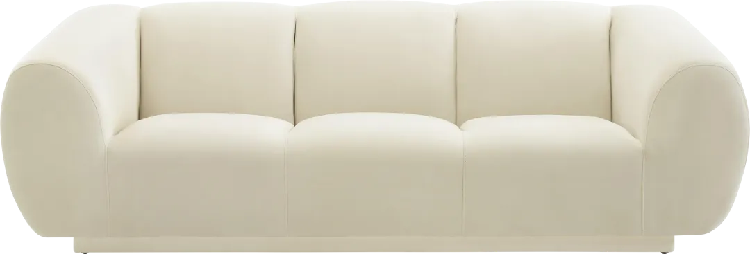 Foxchase Cream Sofa