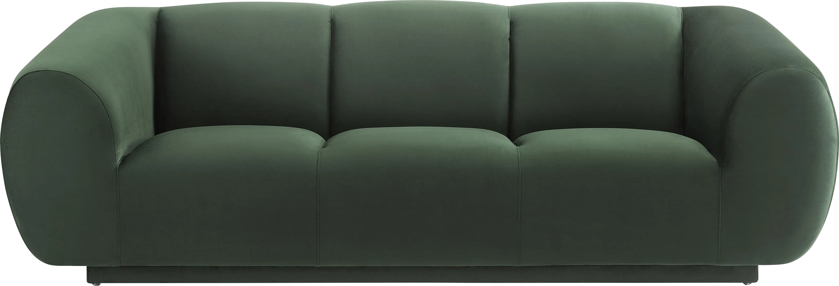 Foxchase Green Sofa - Thumbnail - Image 1