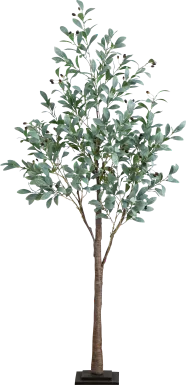 Pavlick III Green Silk Tree with Lights