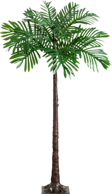 Whyel II Green Indoor/Outdoor Silk Tree with Lights