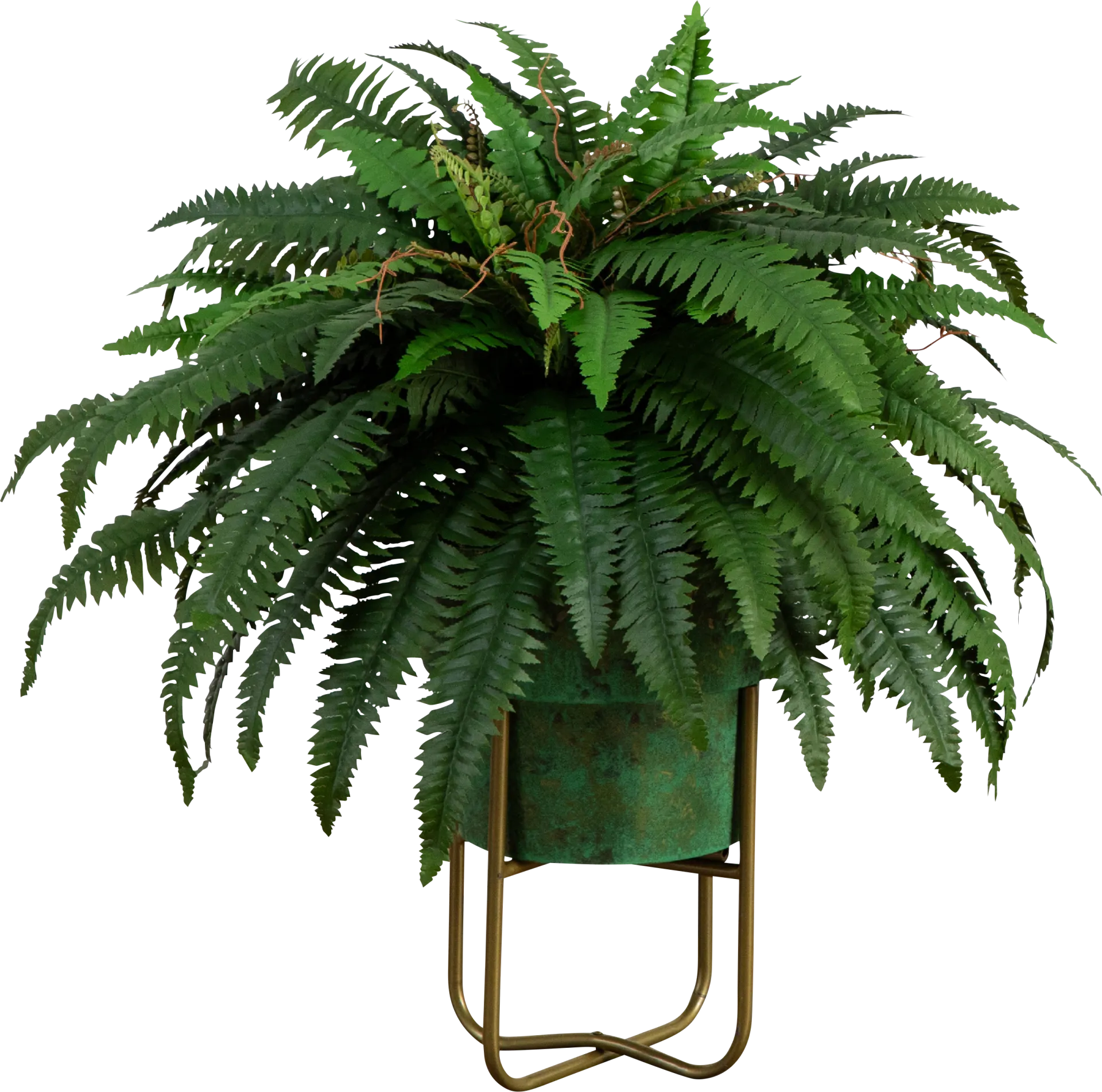 Hanabeck I Green Silk Plant - Image 1