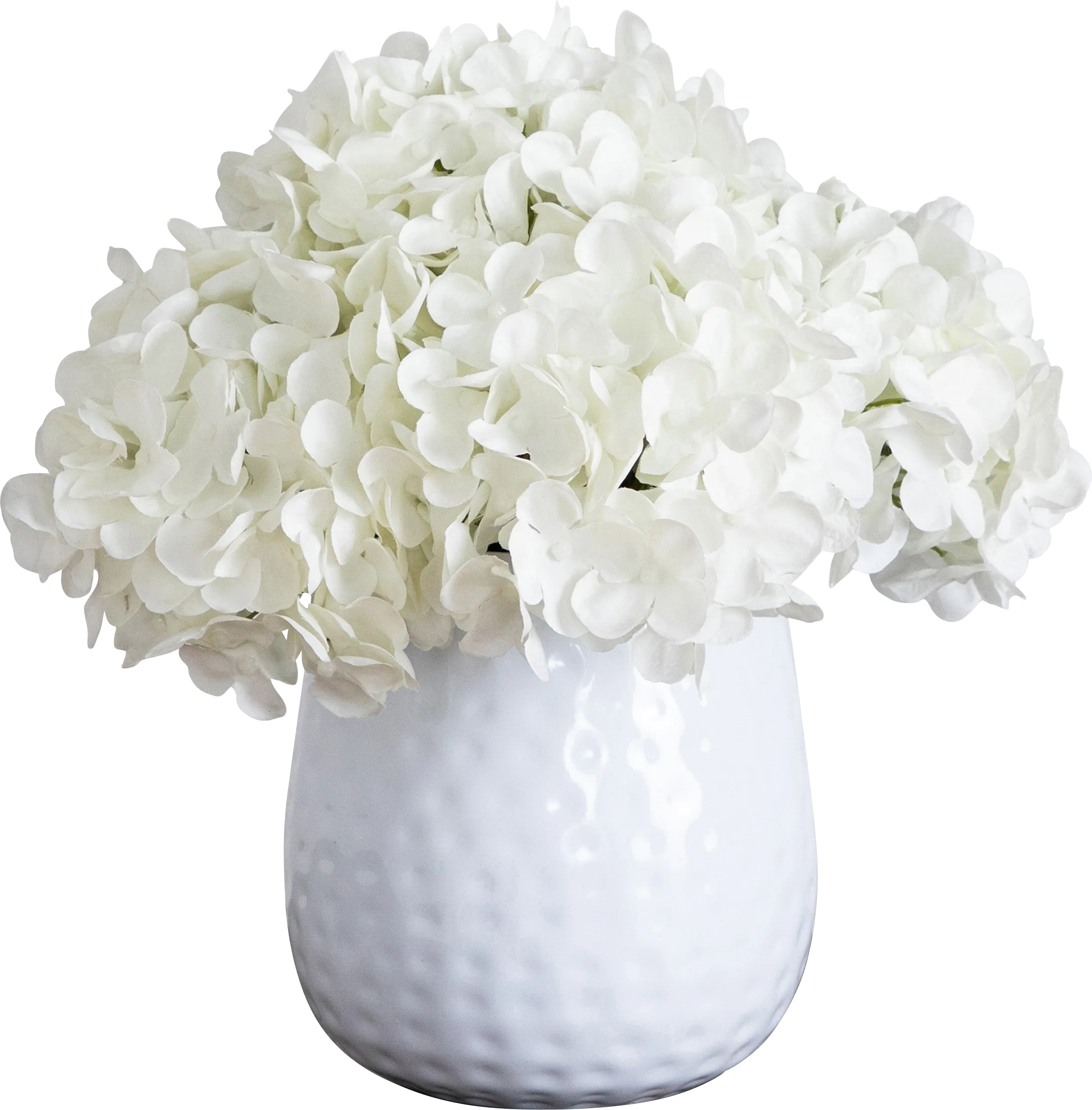 Dearth White Silk Floral - Image 1