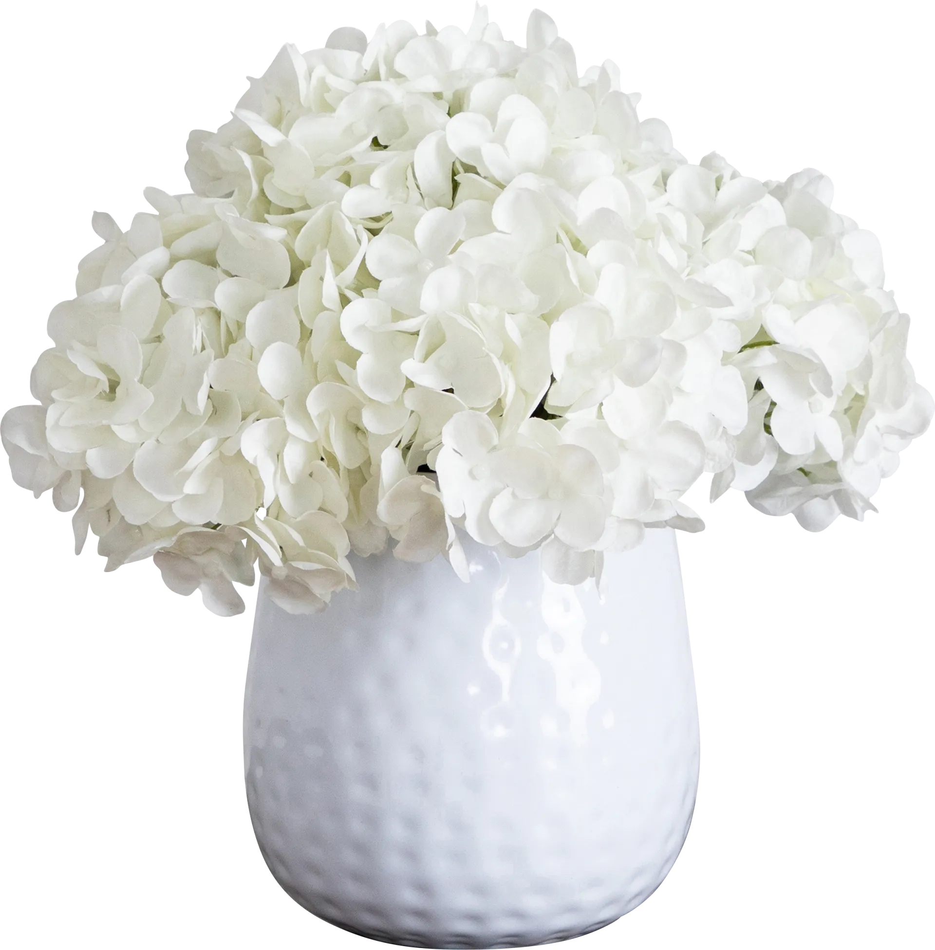 Dearth White Silk Floral - Image 1