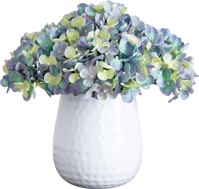 Dearth Blue Silk Floral