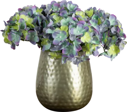 Coolspring Blue Silk Floral