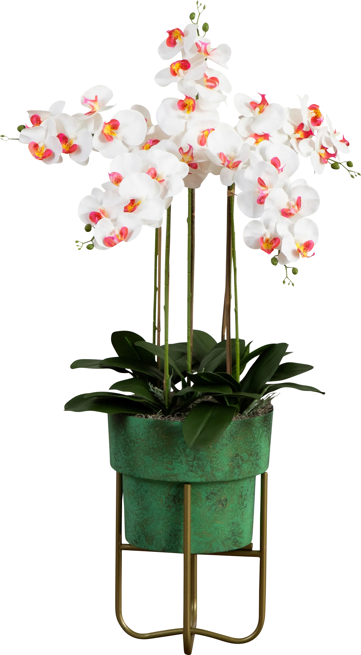 Balsinger II White Silk Floral - Image 1