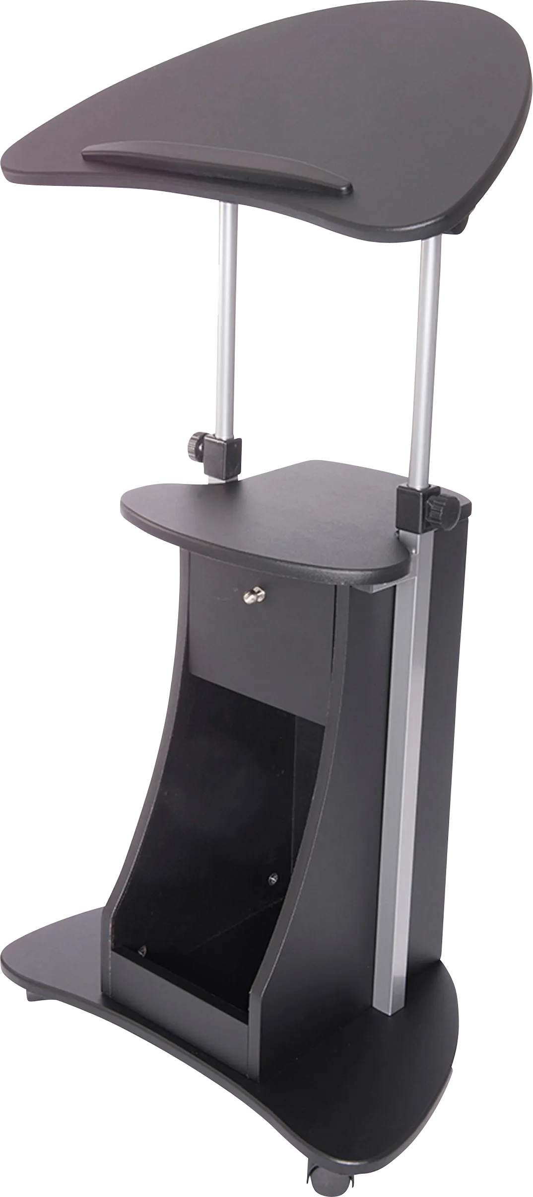 Liotre Black Laptop Cart - Thumbnail - Image 1