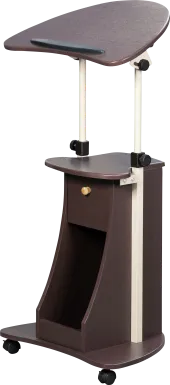 Liotre Brown Laptop Cart