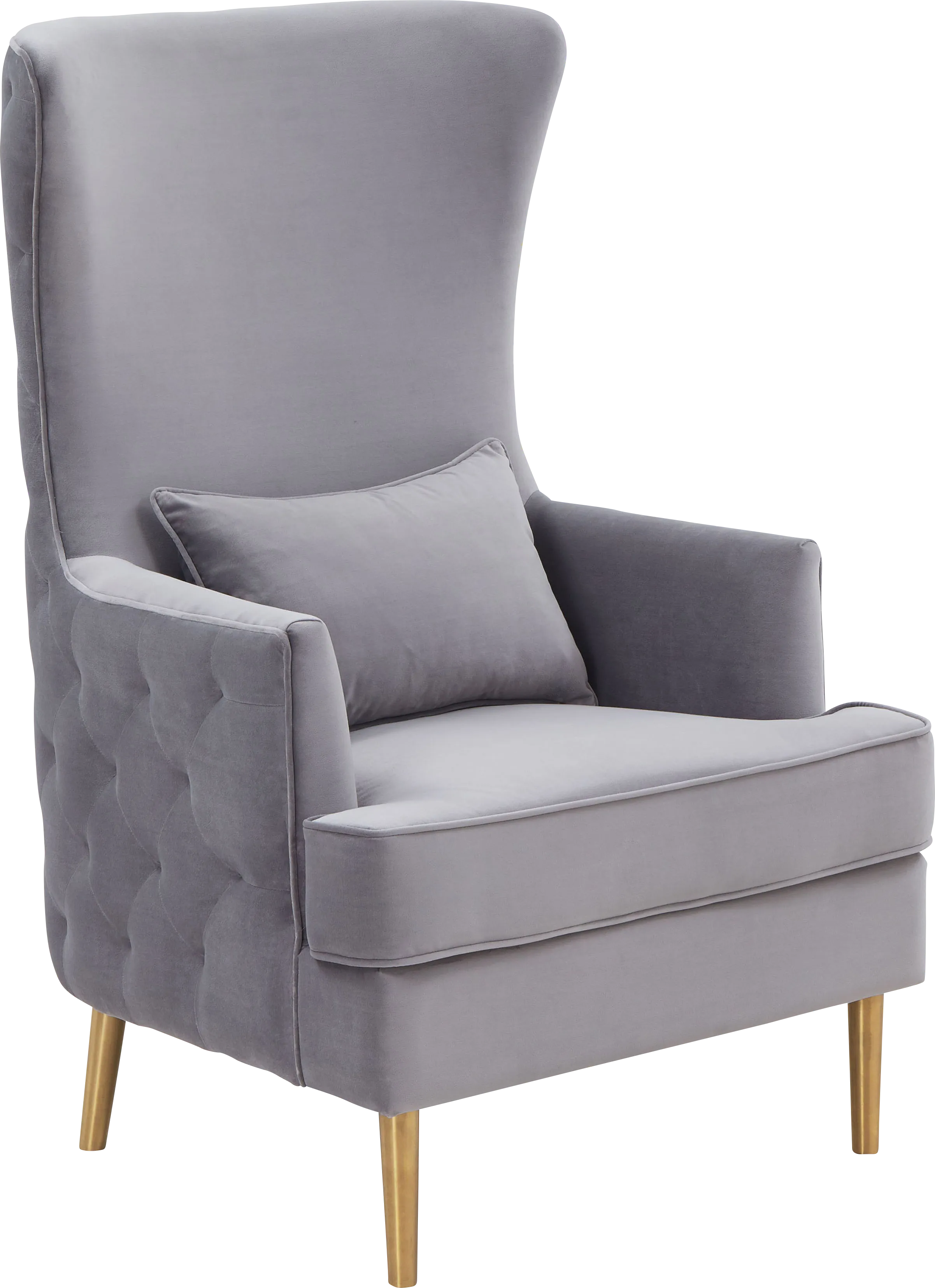 Arrowship Gray Accent Chair