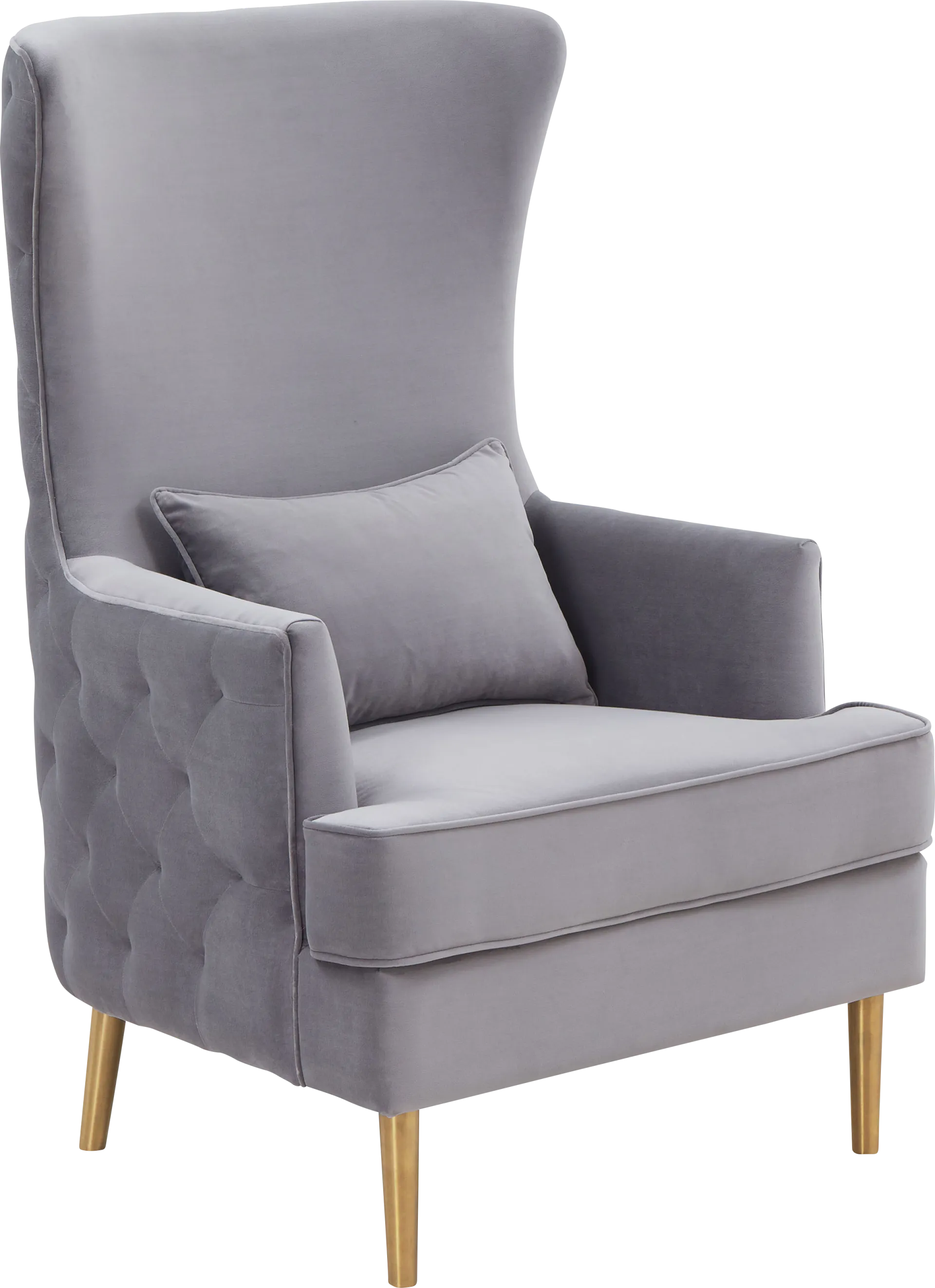 Arrowship Gray Accent Chair - Image 1