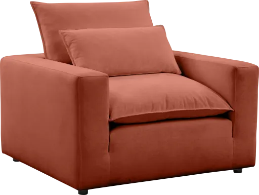 Eddlynch Rust Accent Chair