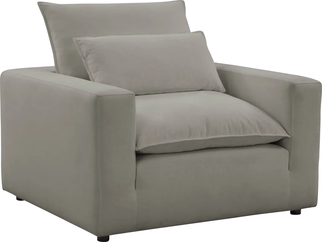 Eddlynch Gray Accent Chair