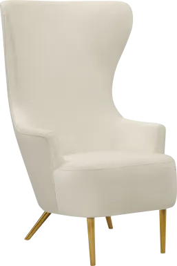 Kweisi Cream Accent Chair