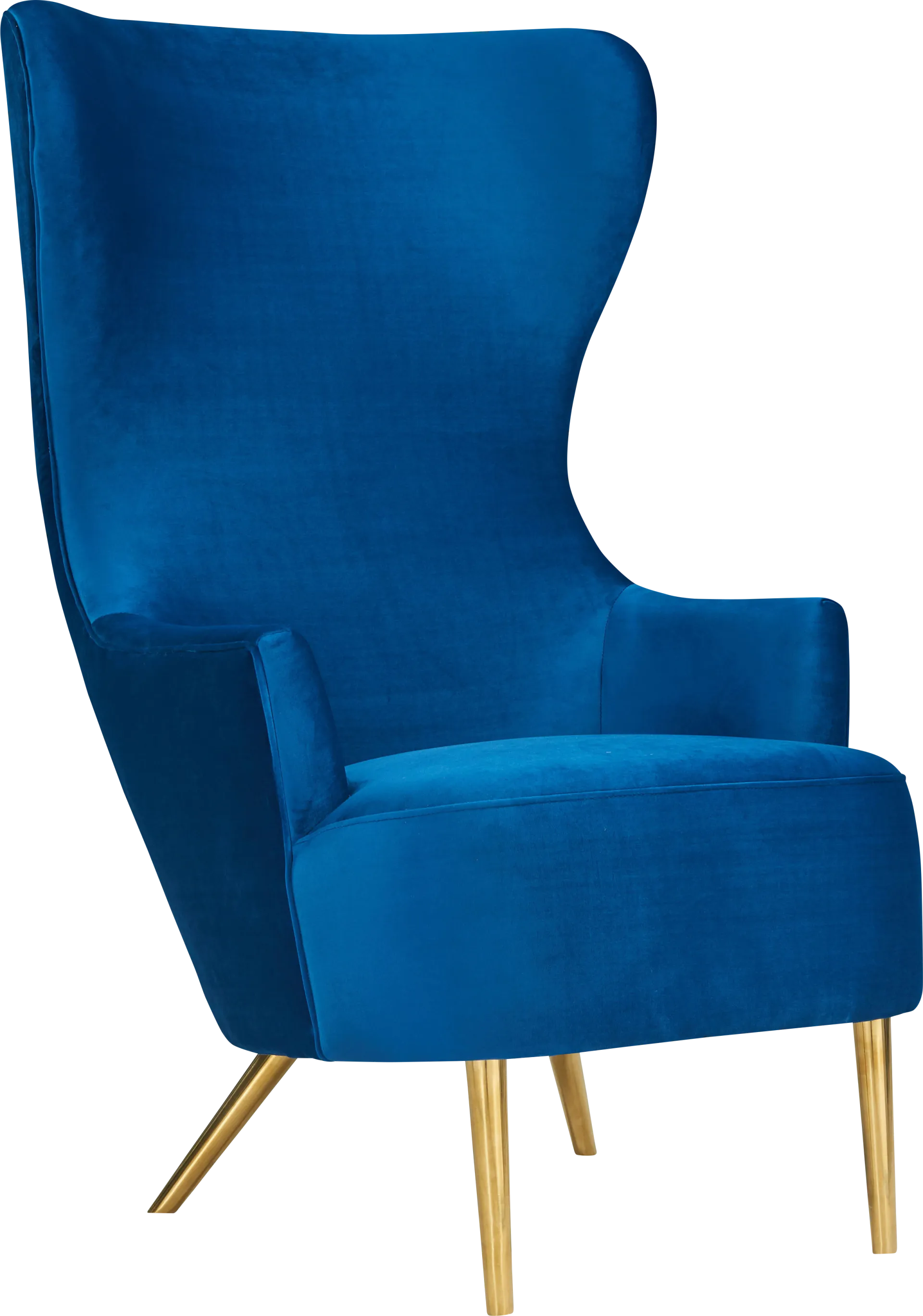 Kweisi Navy Accent Chair - Image 1