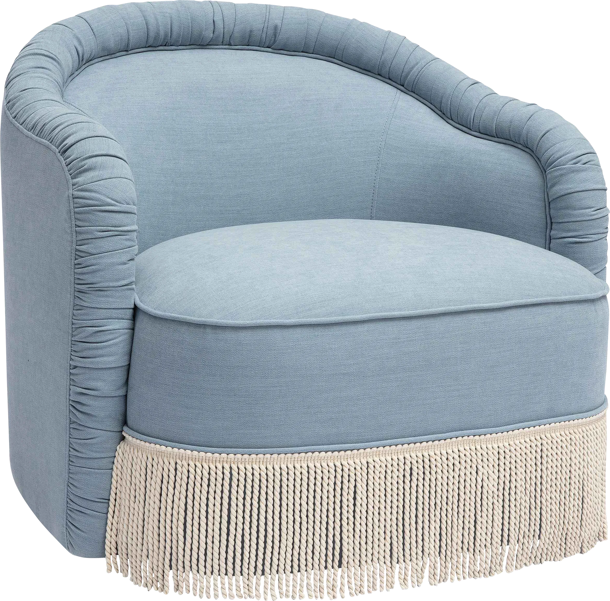 Marumsco Blue Accent Chair - Thumbnail - Image 1