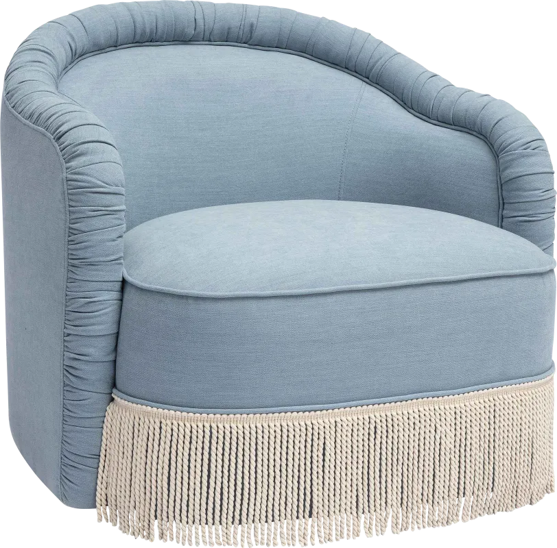 Marumsco Blue Accent Chair
