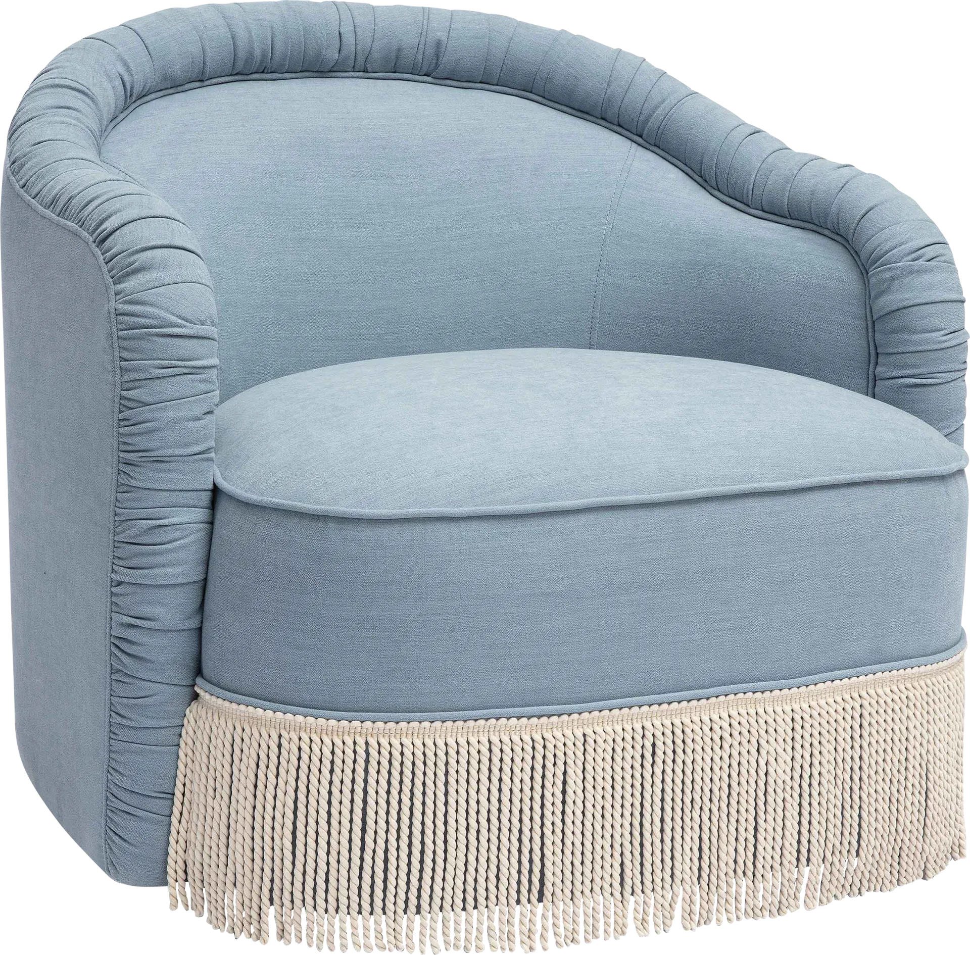 Marumsco Blue Accent Chair - Image 1