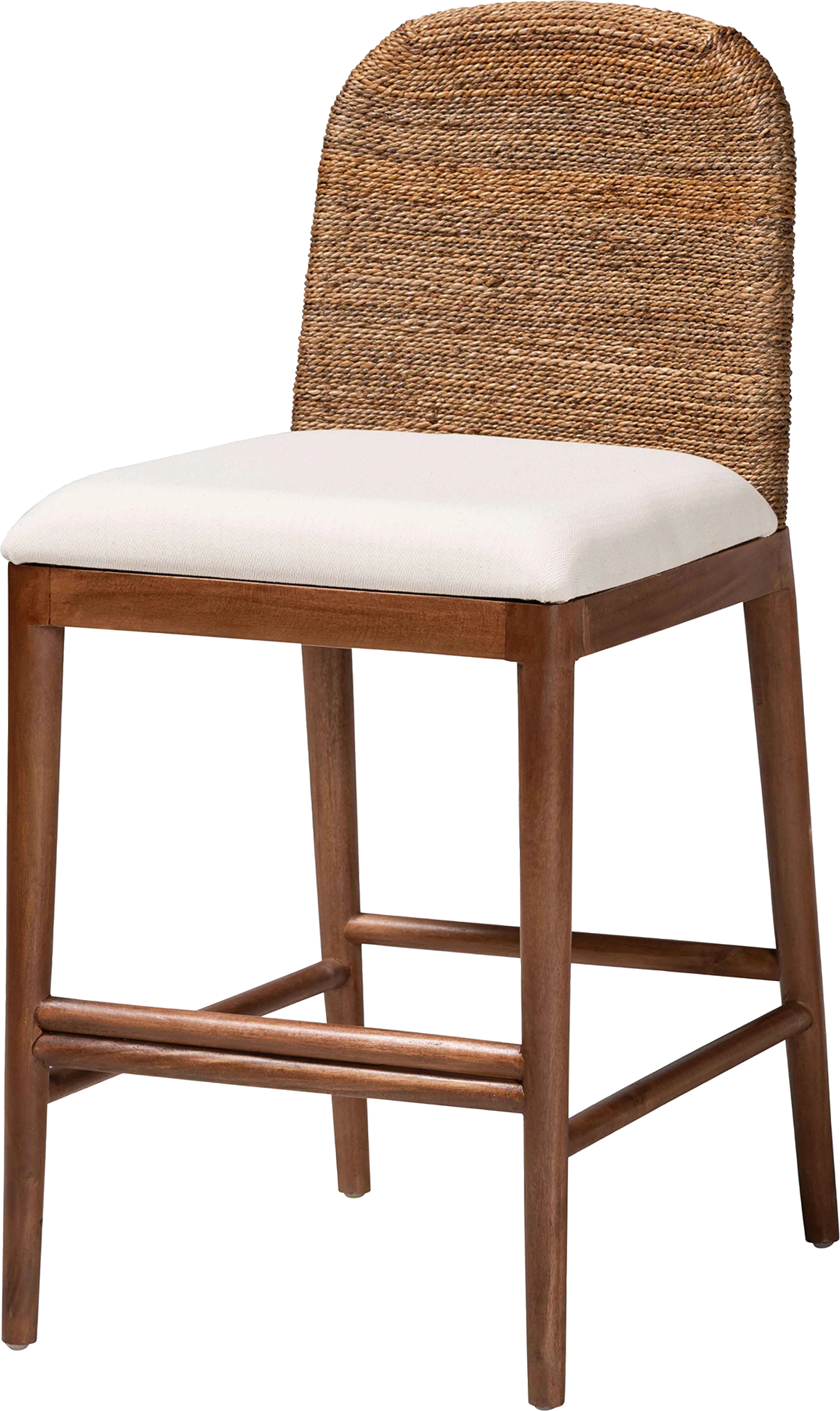 Krakue Brown Counter Stool - Thumbnail - Image 1