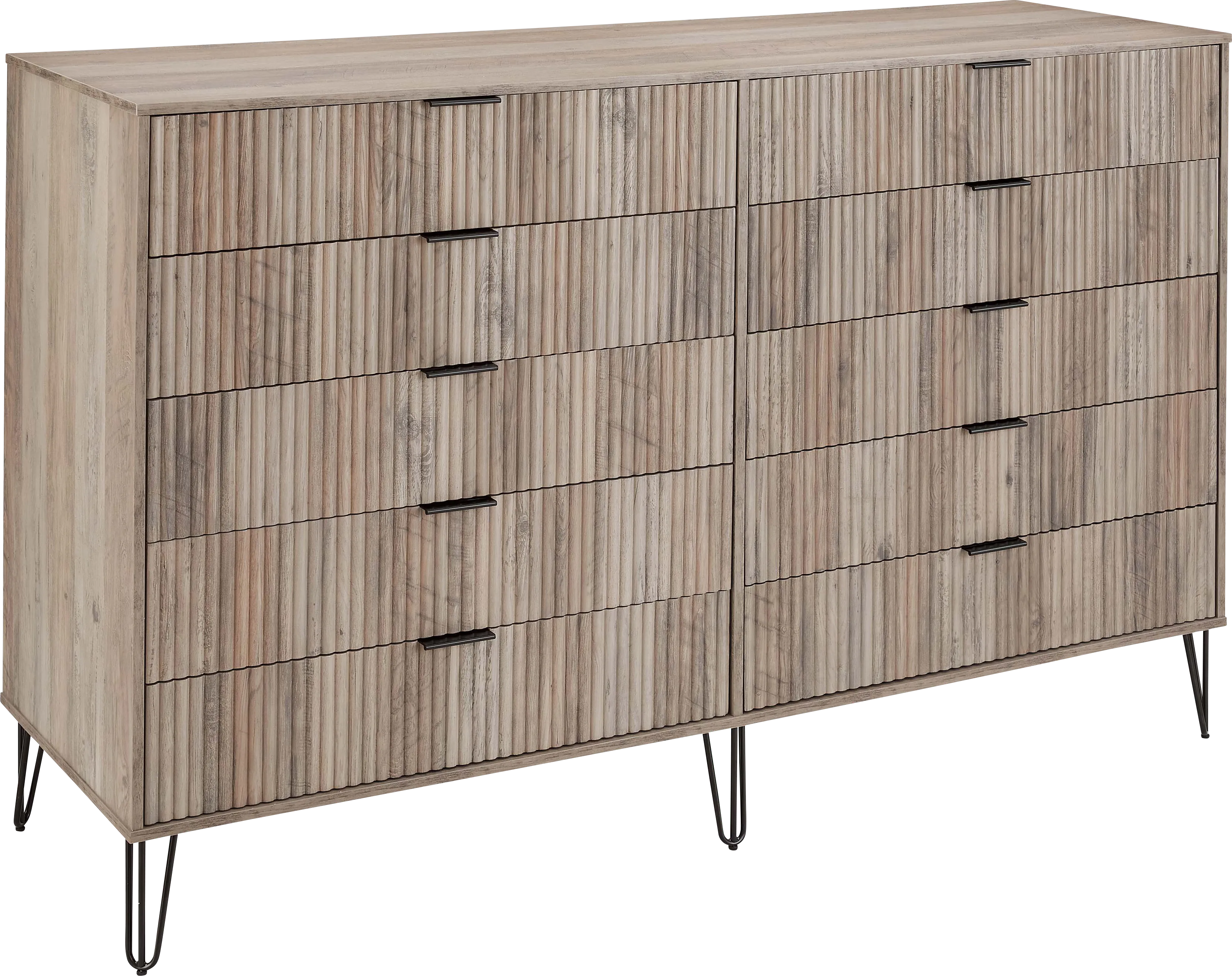 Trimper II Gray Dresser - Thumbnail - Image 1