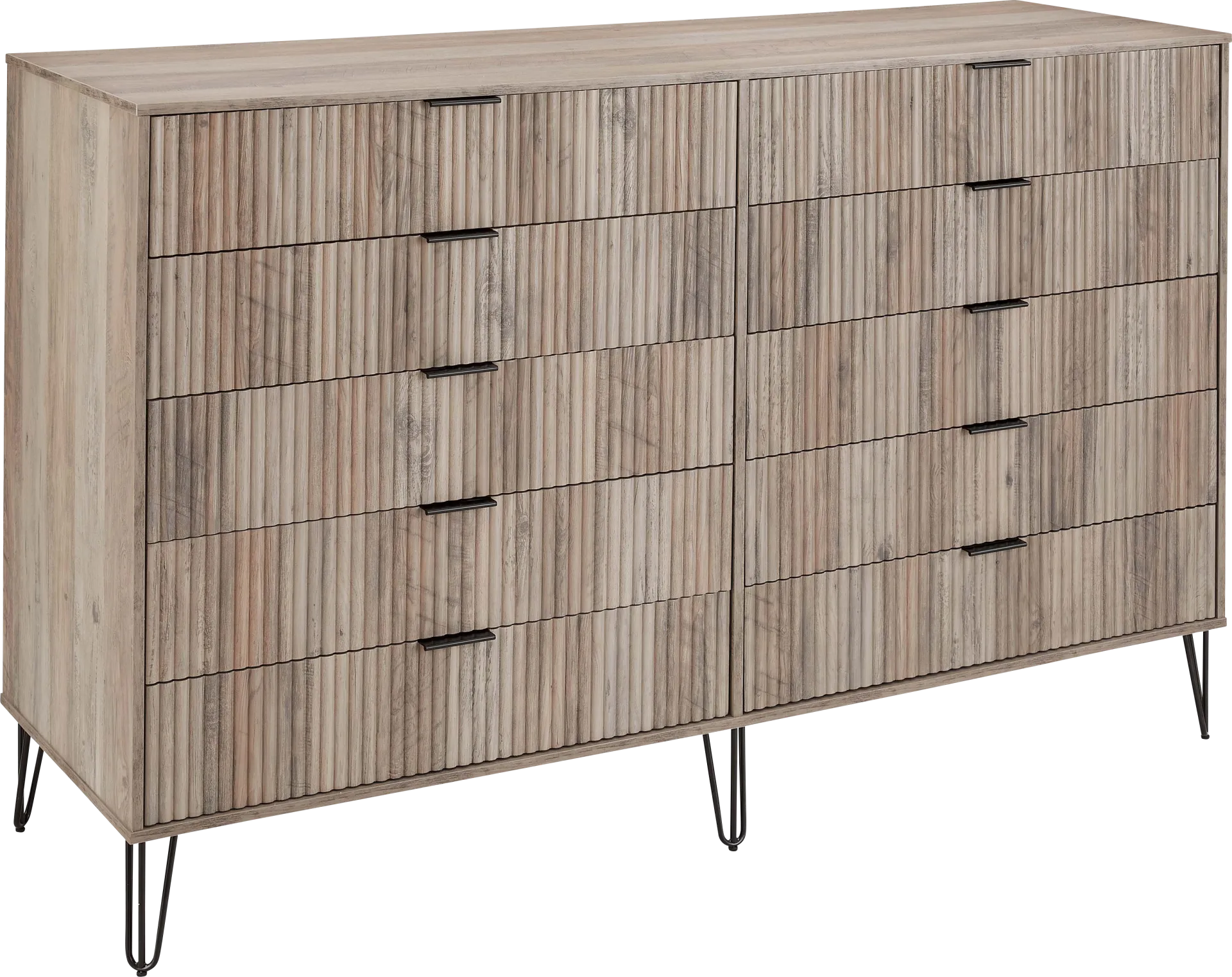 Trimper II Gray Dresser - Image 1