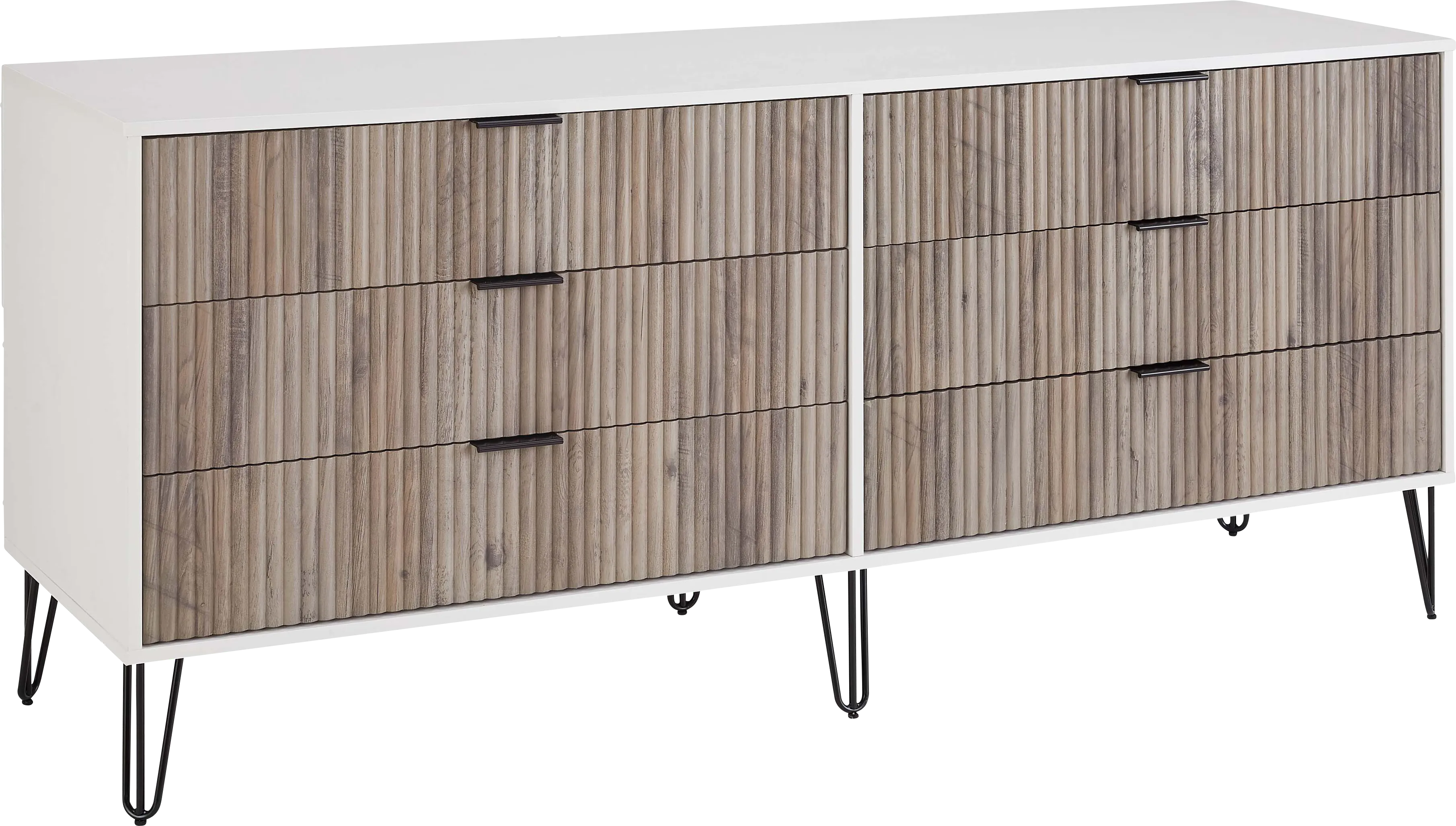 Trimper I Gray and White Dresser - Thumbnail - Image 1