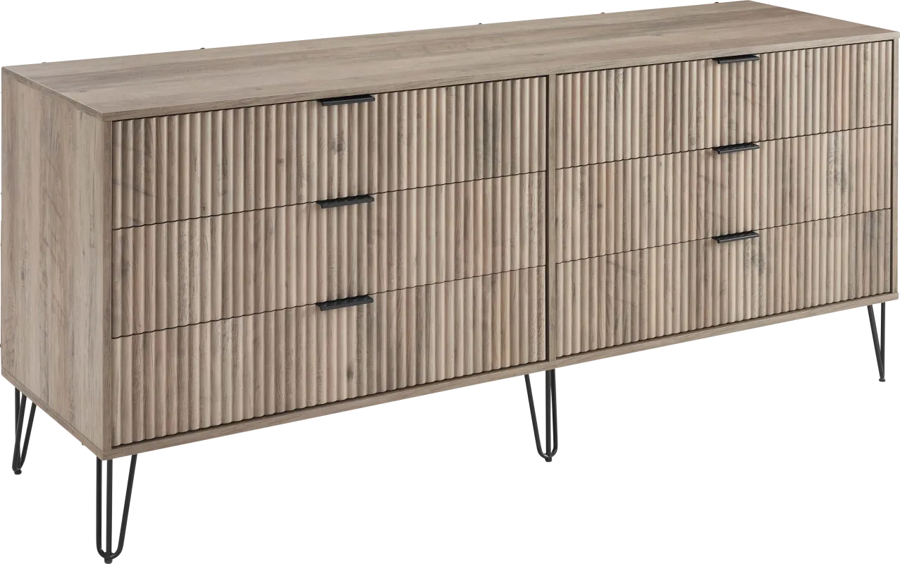 Trimper I Gray Dresser