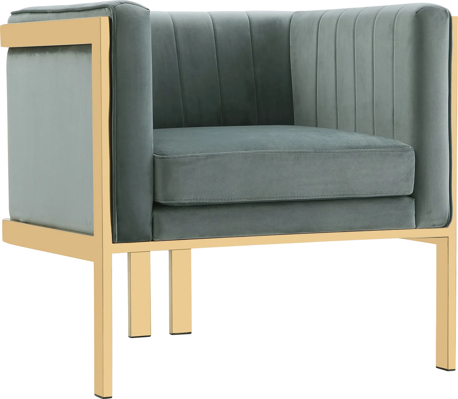 Judlee Gray Accent Chair - Thumbnail - Image 1