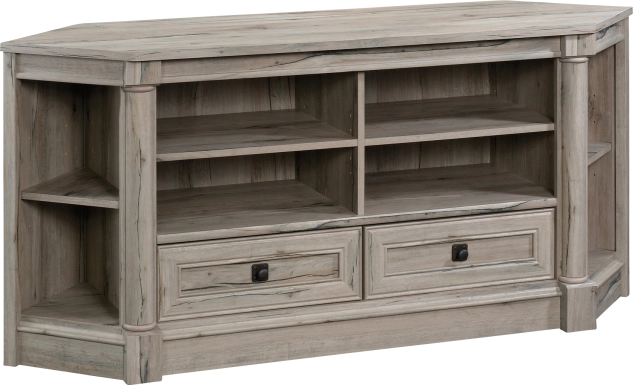 Anacacho Gray 61.5 in. Corner Console