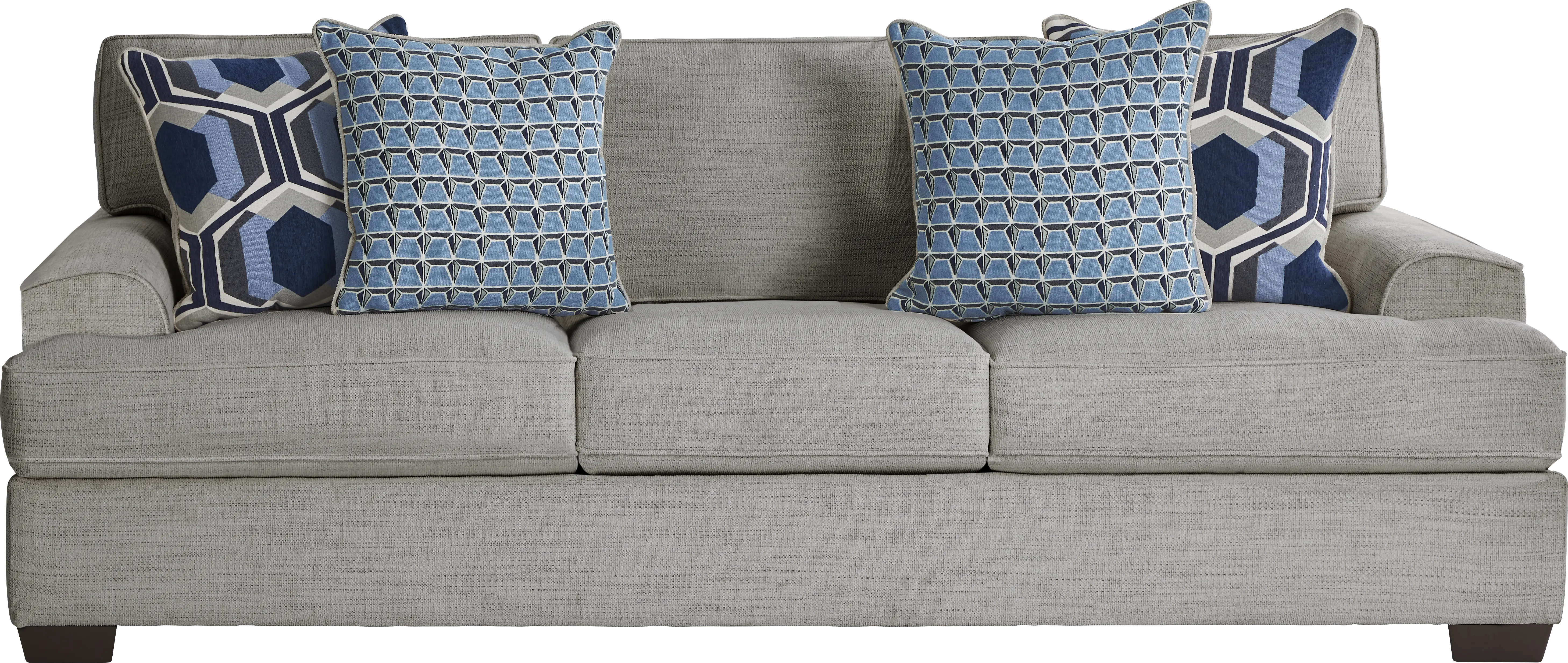 Hutchinson Gray Sofa - Thumbnail - Image 1