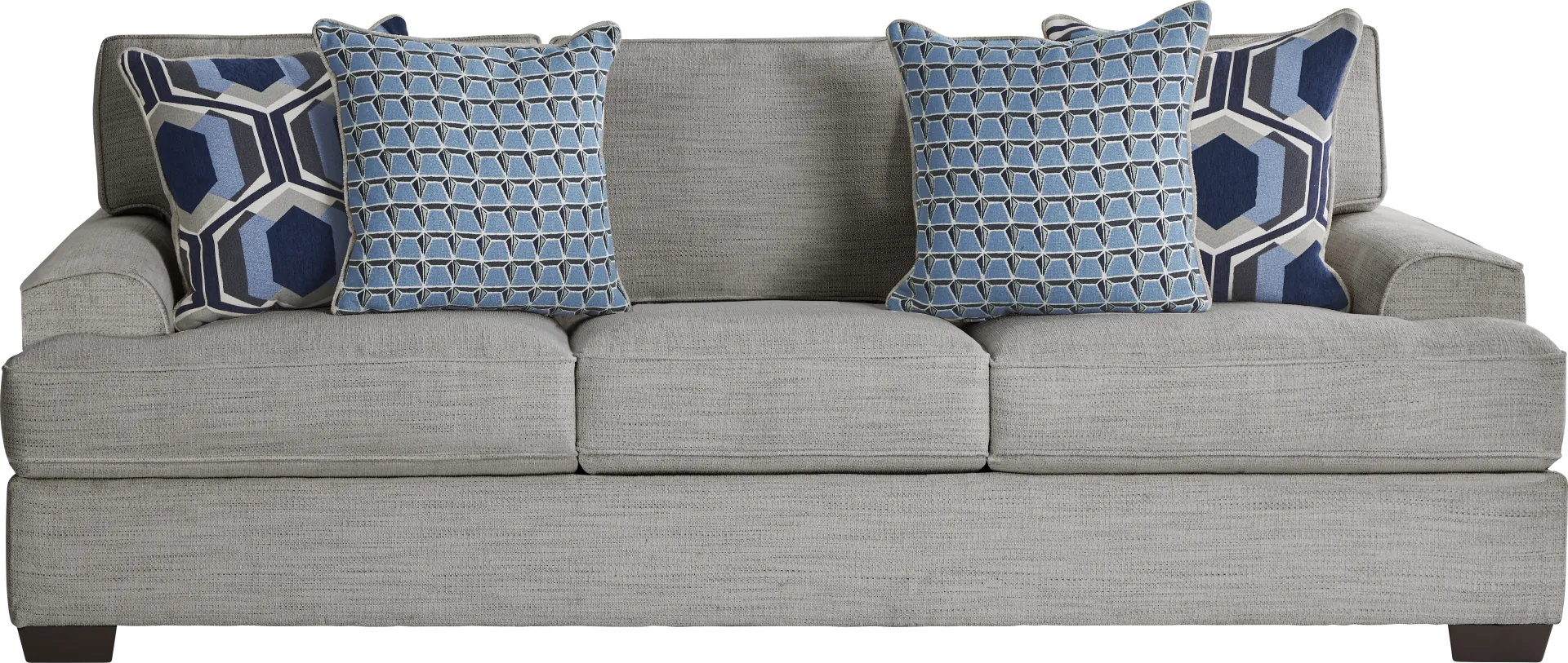 Hutchinson Gray Sofa - Image 1